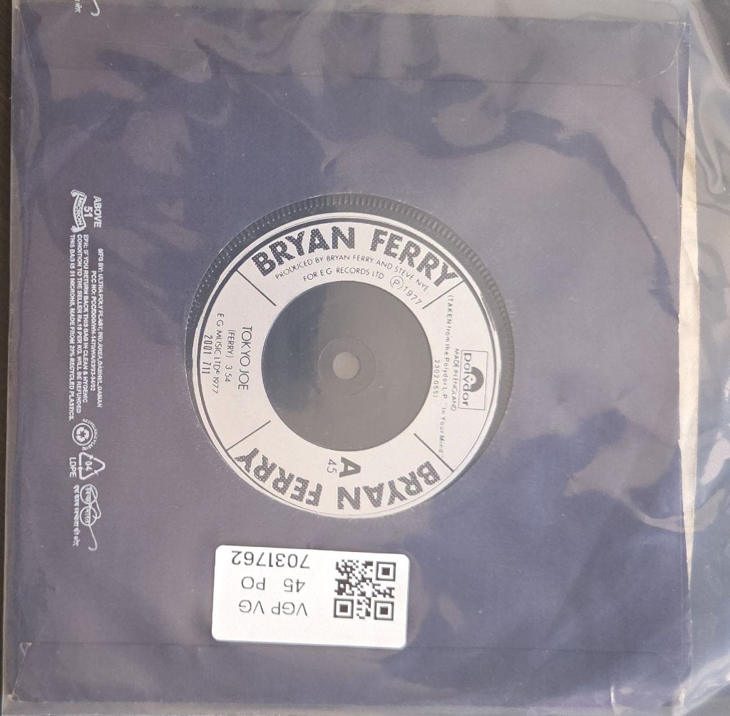 Bryan Ferry - Tokyo Joe / She's Leaving Home (45-RPM)