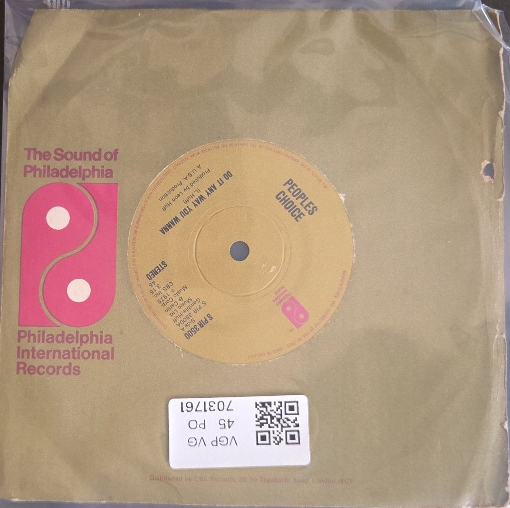 Peoples Choice - The Big Hurt / Do It Any Way You Wanna (45-RPM)