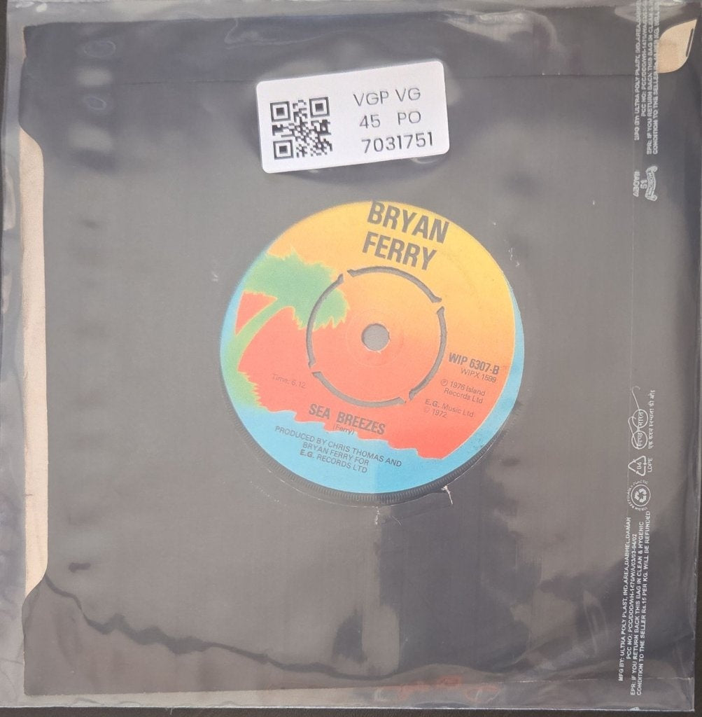 Bryan Ferry - Let's Stick Together (45-RPM)