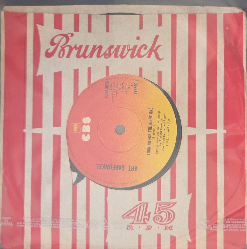 Art Garfunkel - Looking For The Right One (45-RPM)