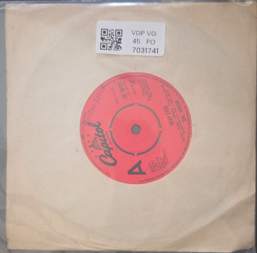 Dr. Hook - Help Me Mama / Sexy Eyes (45-RPM)