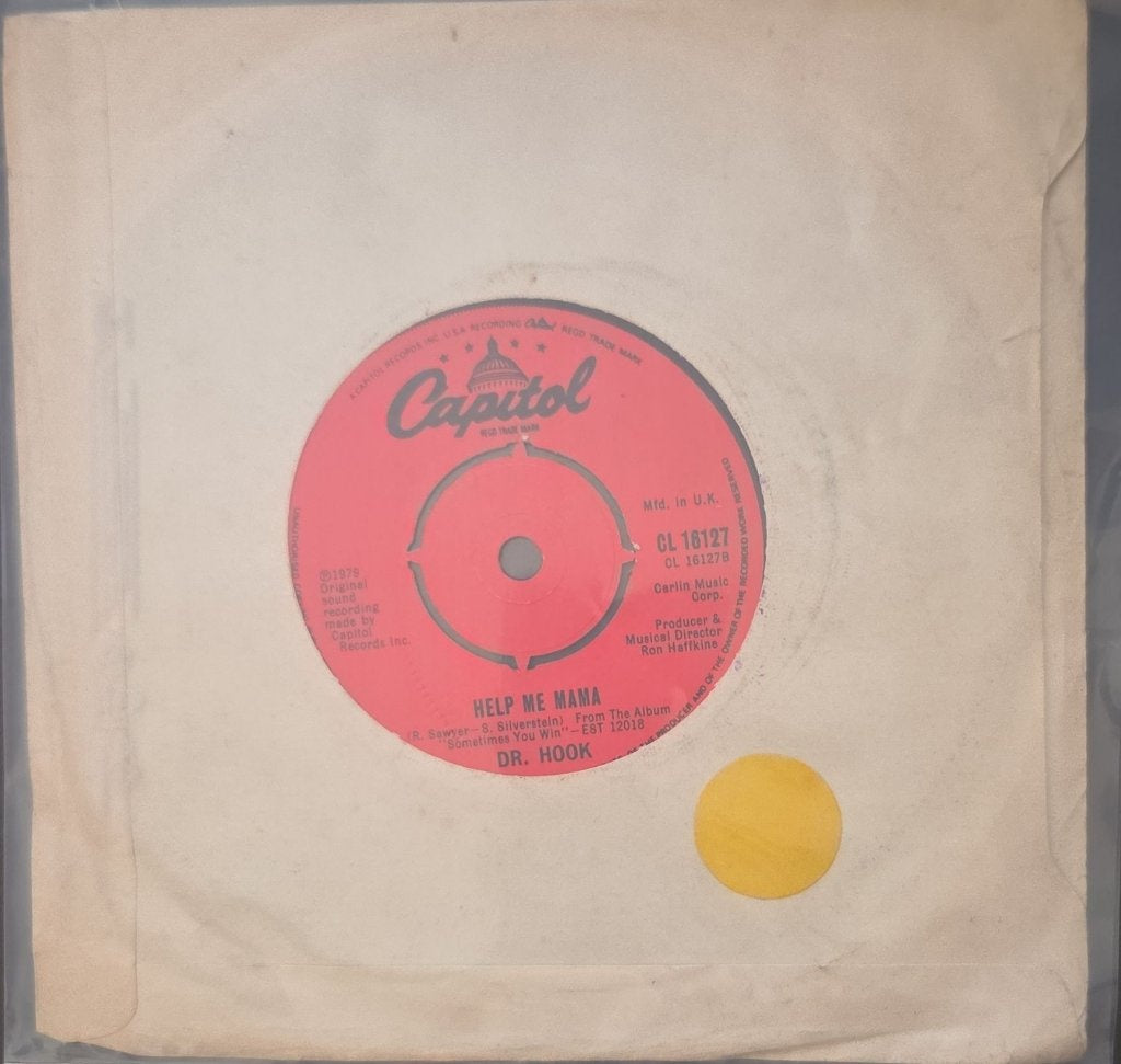 Dr. Hook - Help Me Mama / Sexy Eyes (45-RPM)