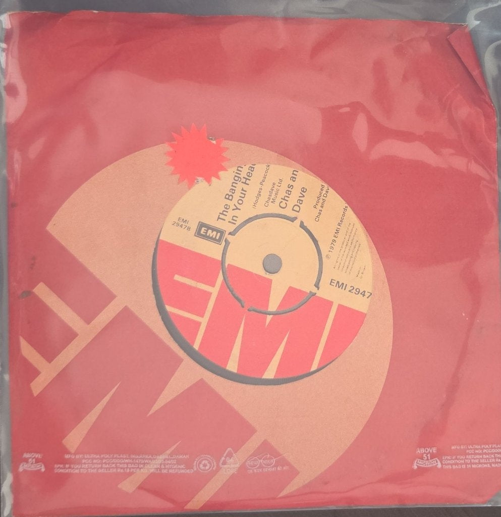 Chas and Dave - The Banging in Your Heart (45-RPM)