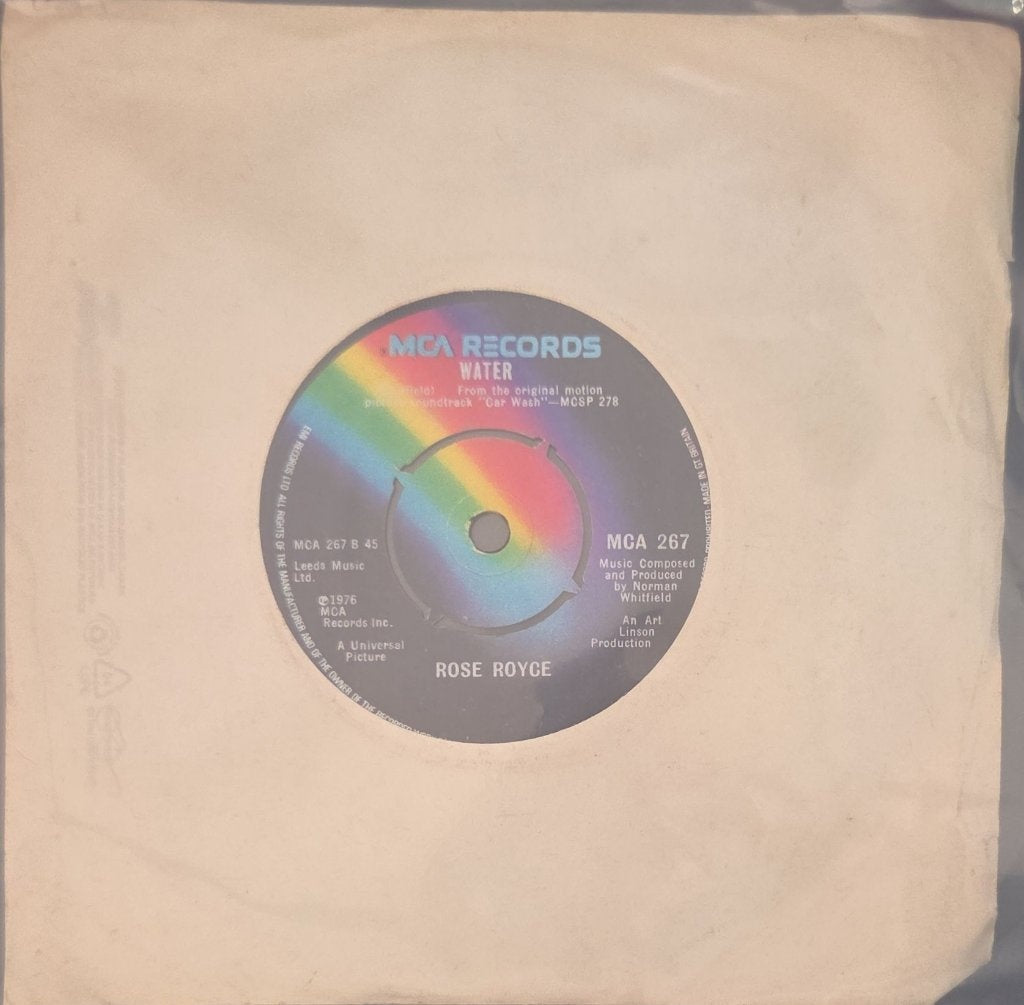 Rose Royce - Water (45-RPM)