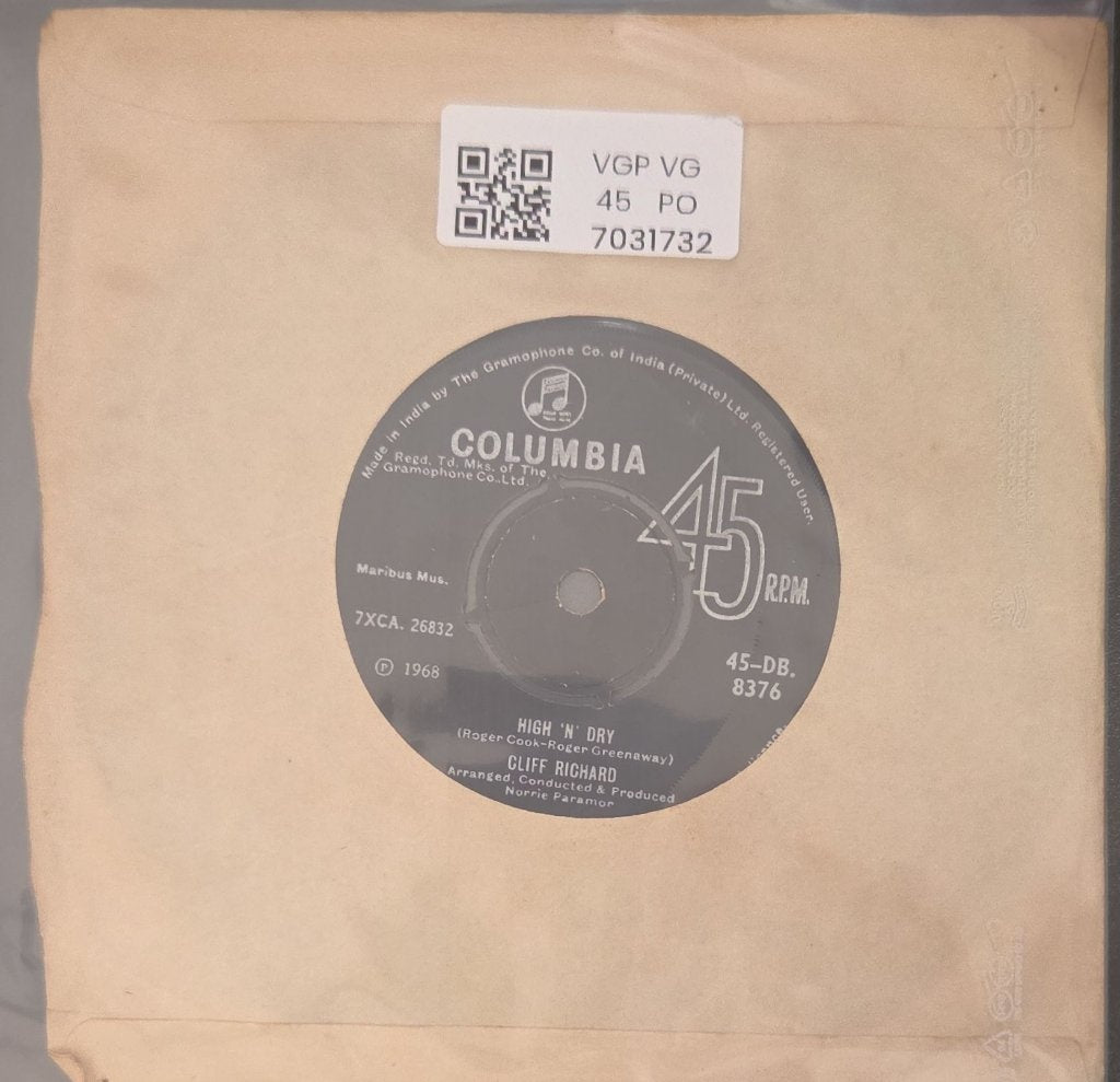 Cliff Richard - Congratulations (45-RPM)