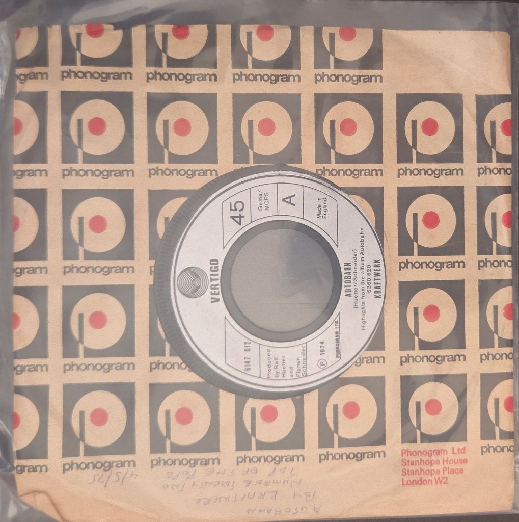 Kraftwerk - Autobahn (45-RPM)