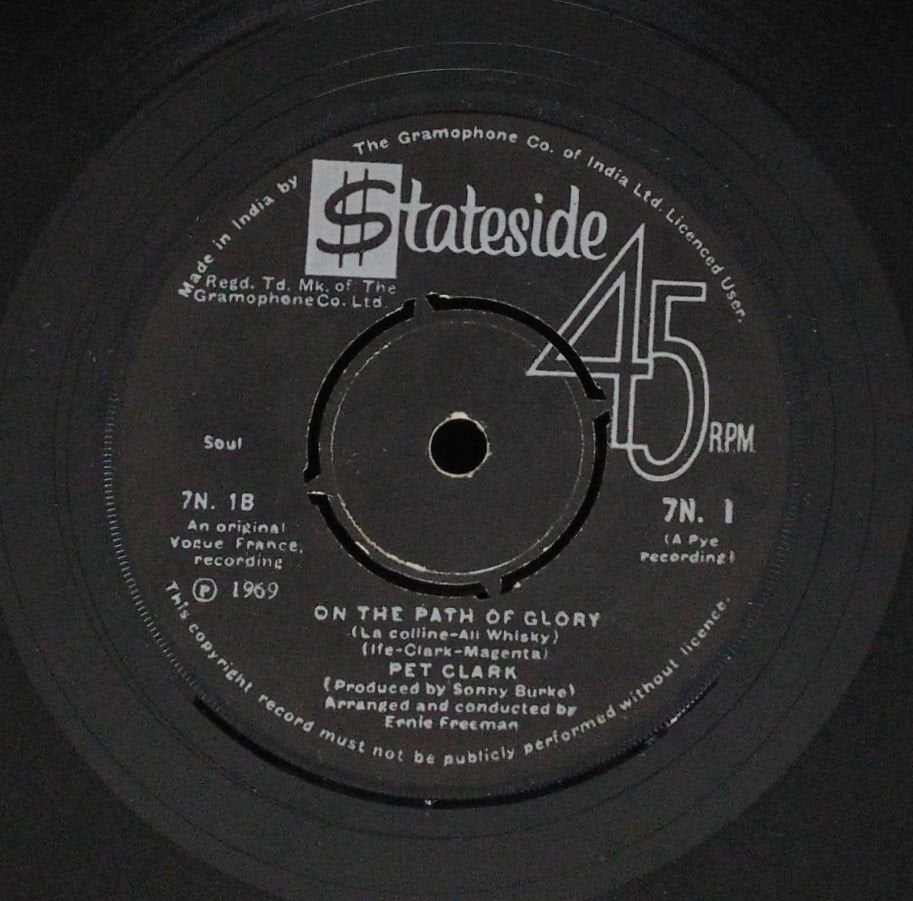 Pet Clark - On the Path of Glory / San Francisco (45-RPM)