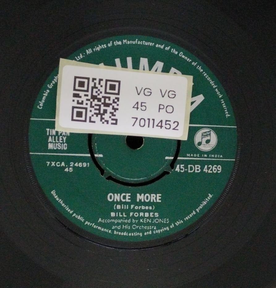 Bill Forbes - Believe In Me (45-RPM)