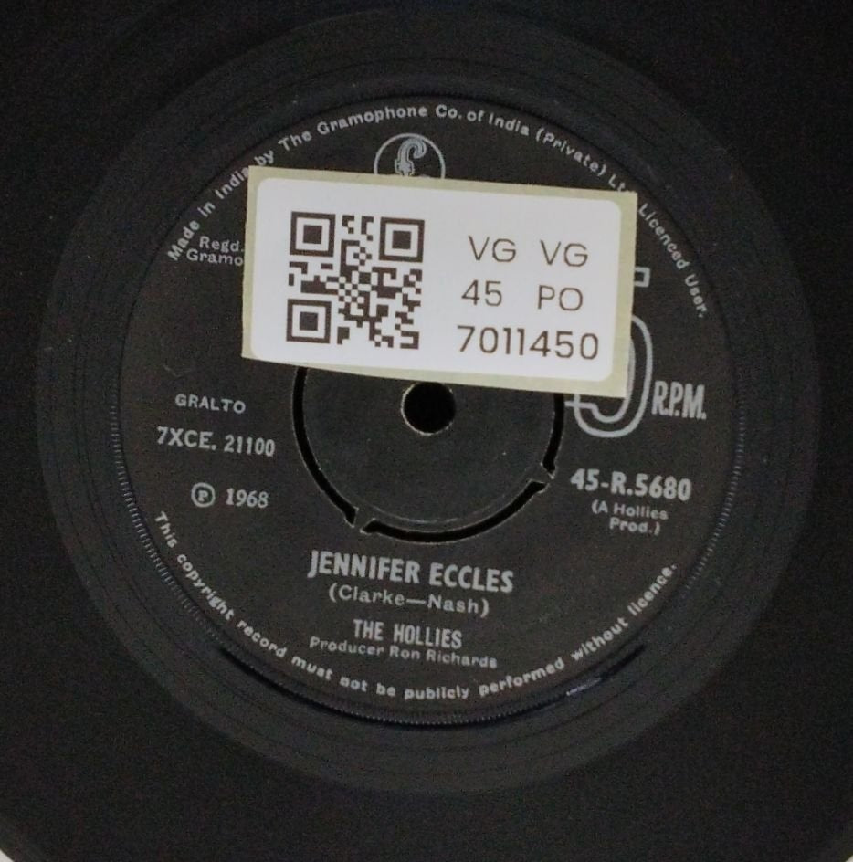 The Hollies - Open Up Your Eyes / Jennifer Eccles (45-RPM)