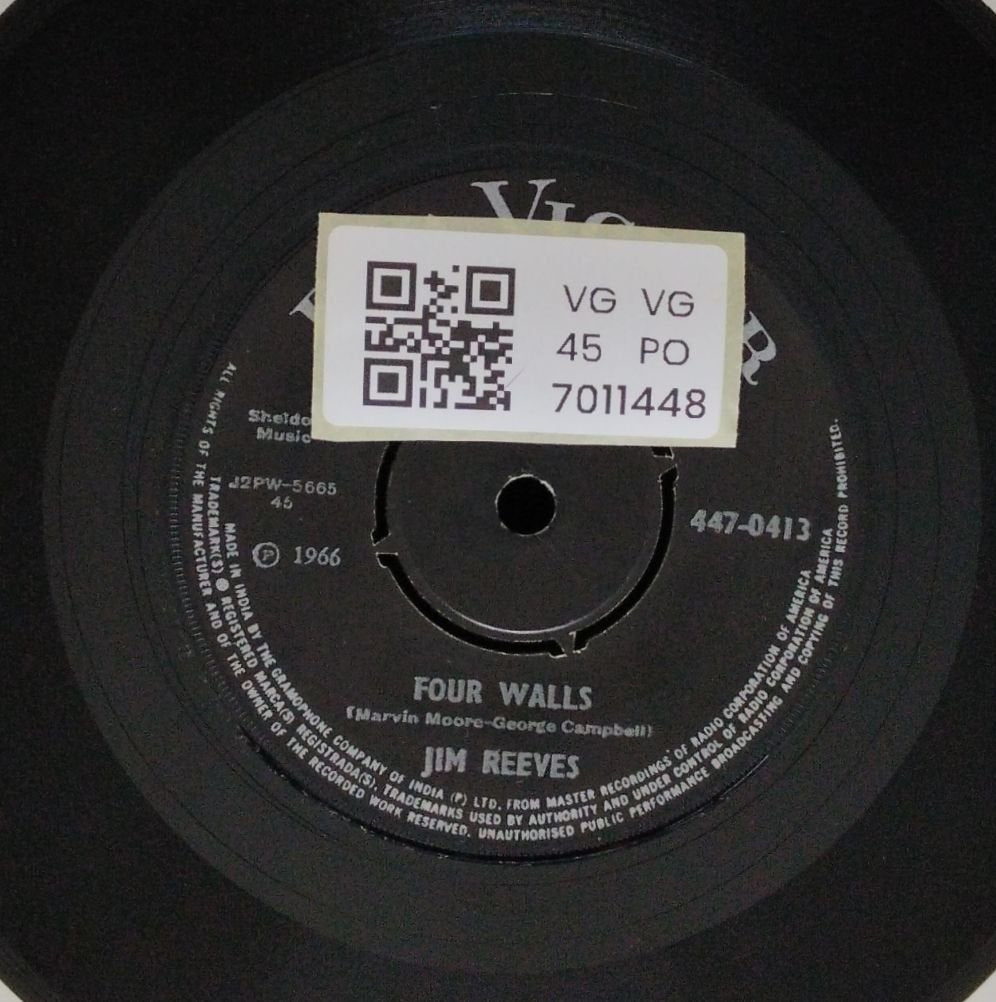 Jim Reeves - Bimbo (45-RPM)