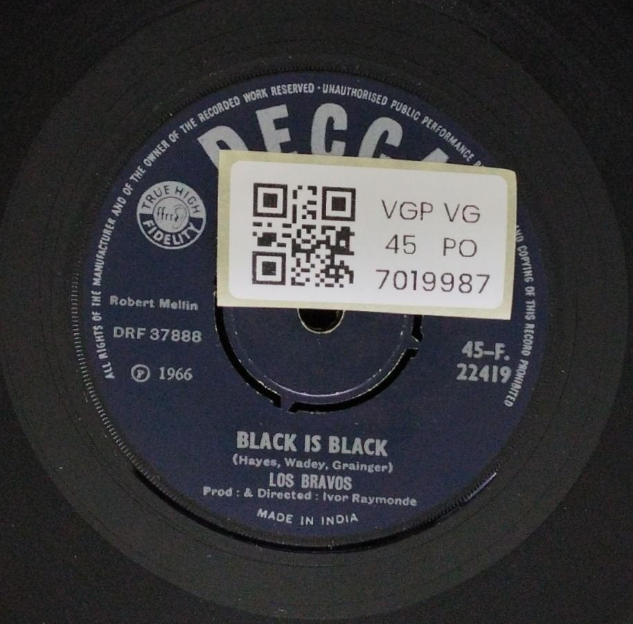 Los Bravos - I Want A Name / Black Is Black (45-RPM)