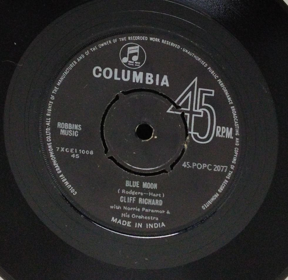 Cliff Richard - Blue Moon (45-RPM)