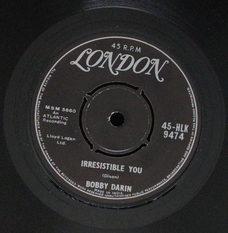 Bobby Darin - Irresistible You / Multiplication (45-RPM)