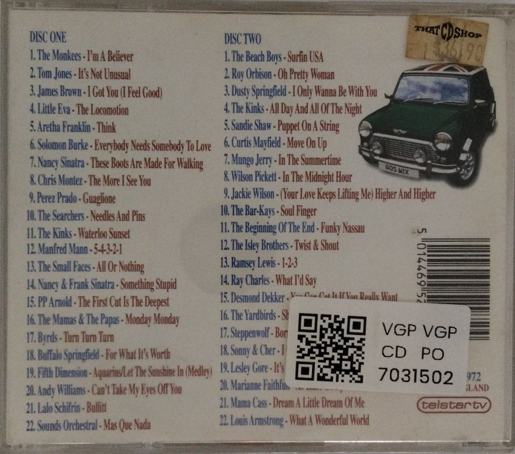 Various - Sixties Summer Mix 2 (CD) (2)