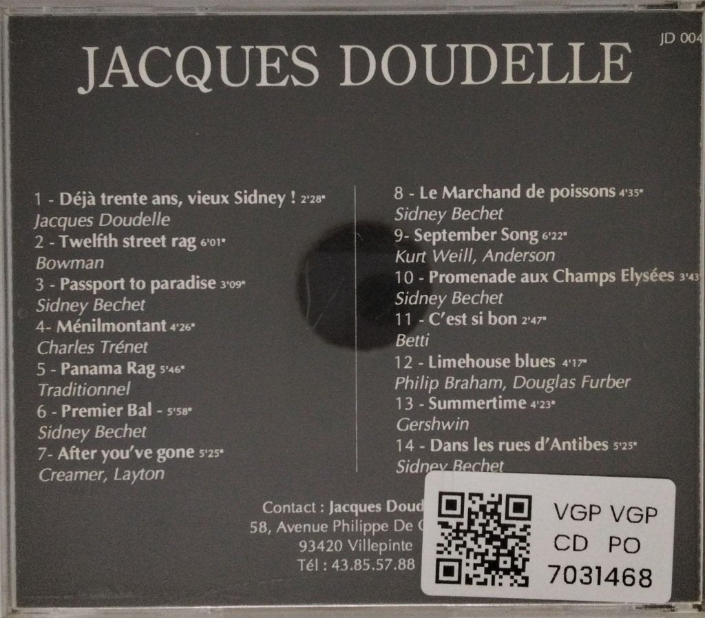 Jacques Doudelle - Jazz Orchestra (CD)