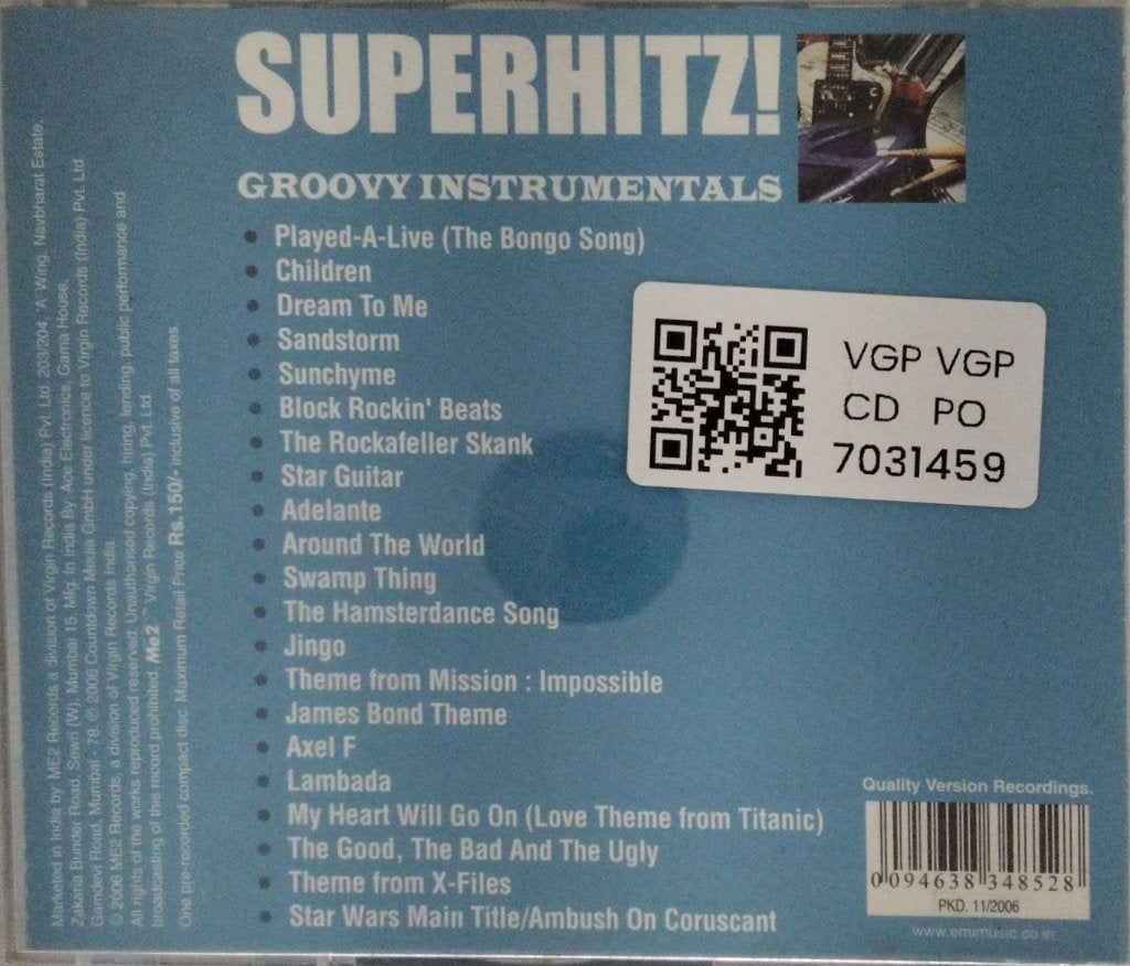 Various - Superhitz! Groovy Instrumentals (CD)