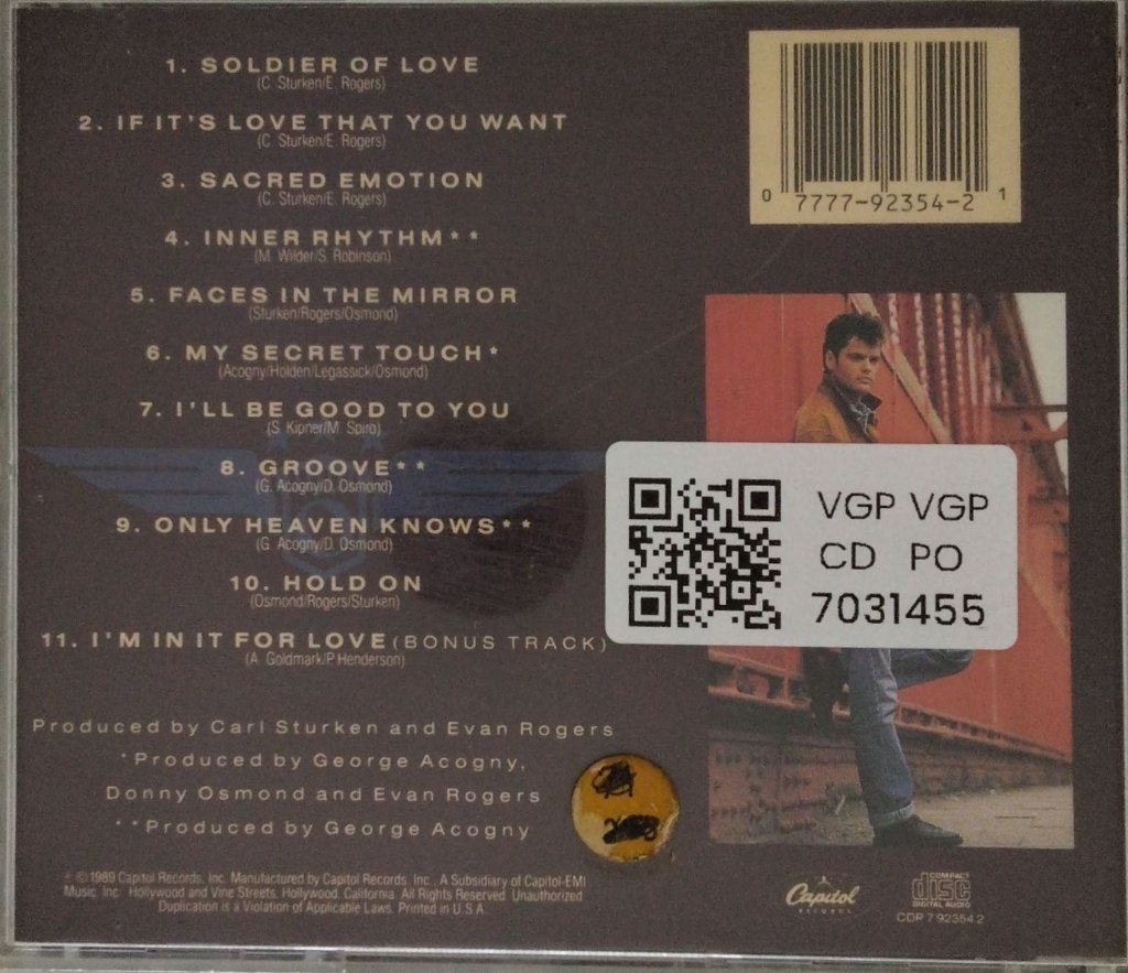 Donny Osmond - Donny Osmond (CD)