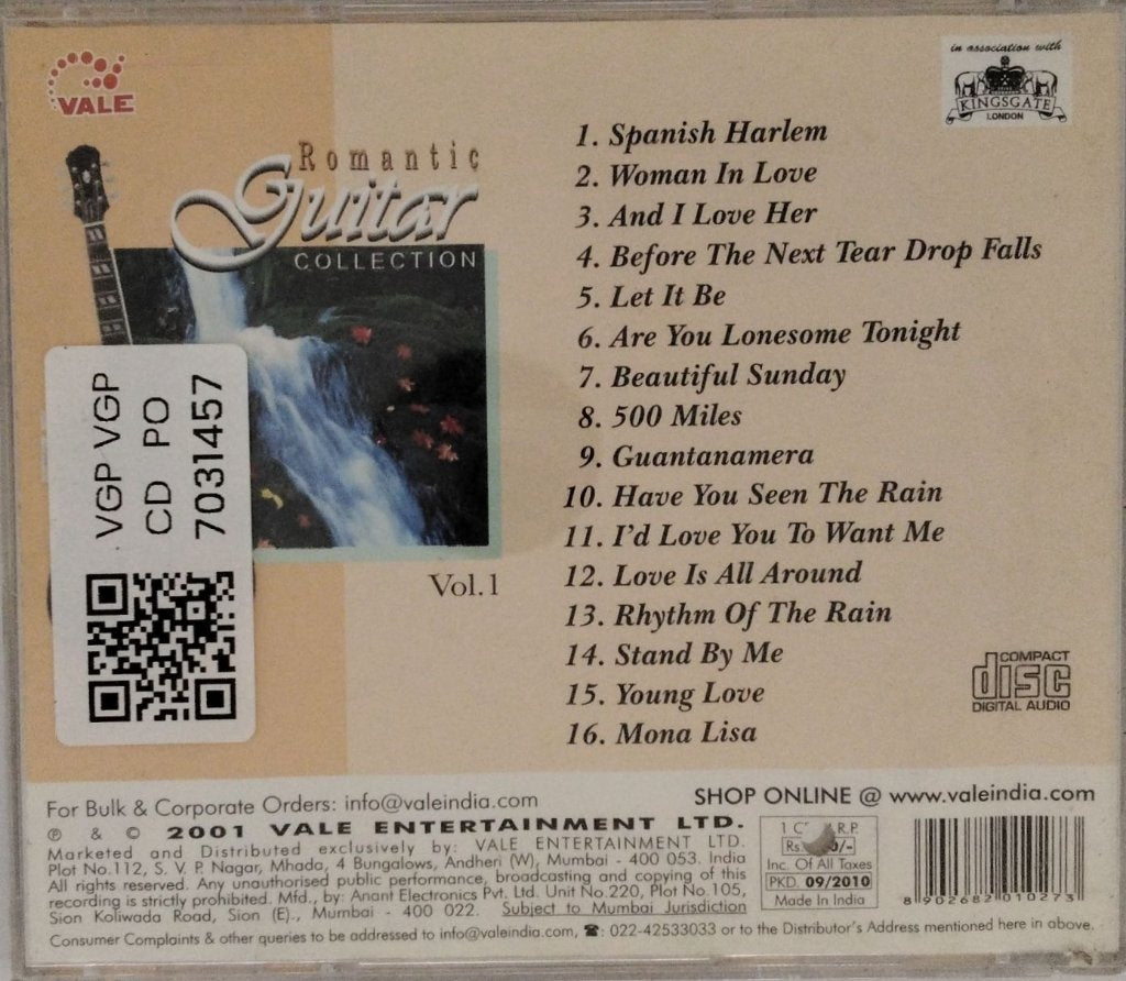 Various - Romantic Guitar Collection Vol. 1 (CD)