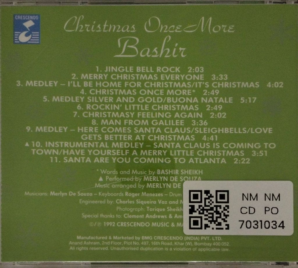Bashir Sheikh - Christmas Once More (CD)