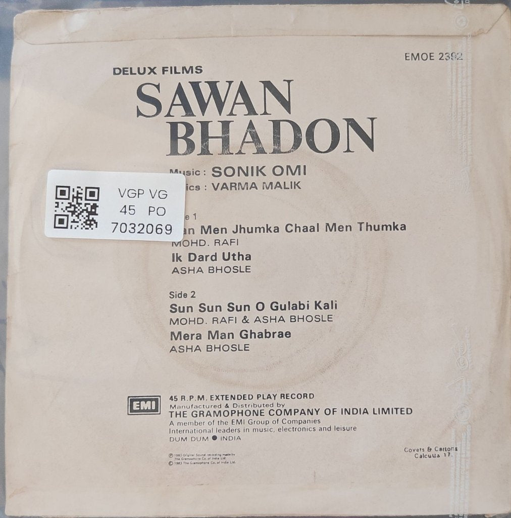Sonik Omi - Sawan Bhadon (45-RPM)