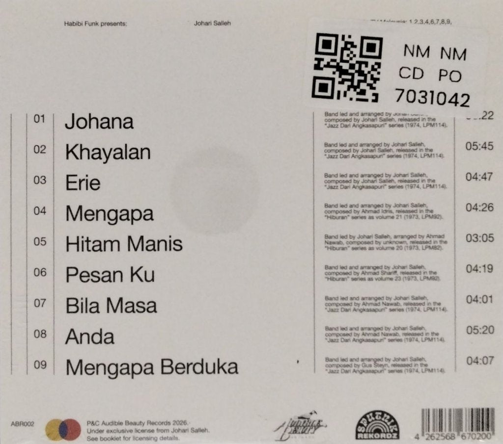 Johari Salleh - Jazz Dari Angkasapuri (CD)