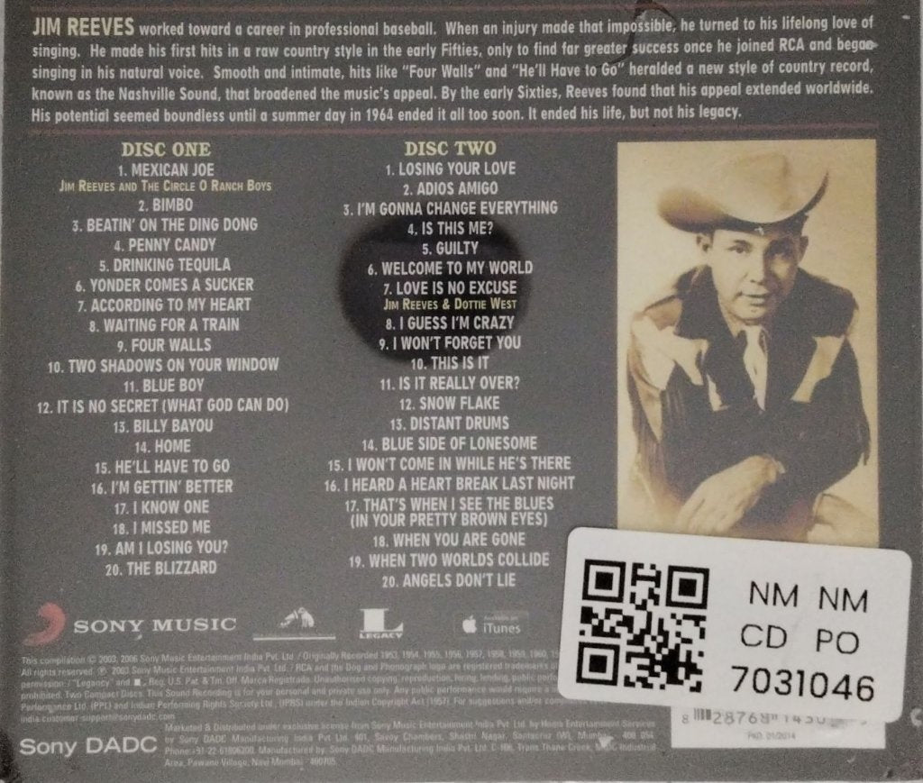 Jim Reeves - The Essential Jim Reeves (CD)