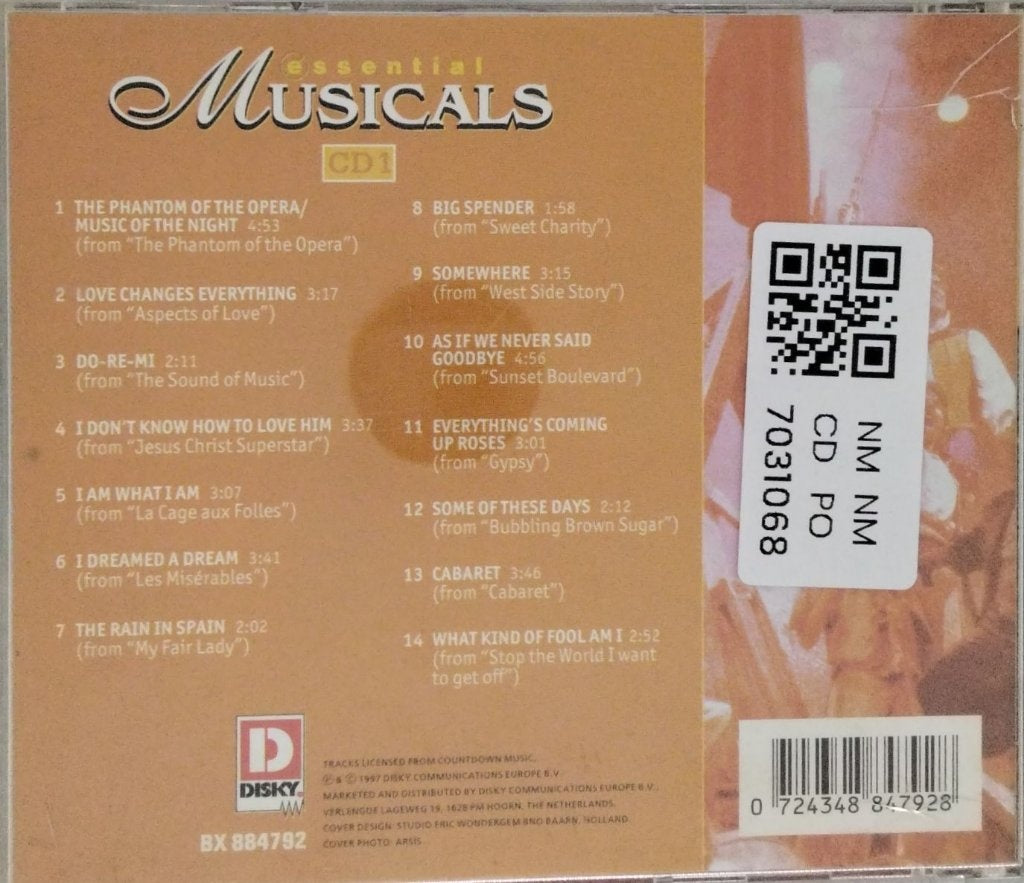 Various - Essential Musicals (CD)