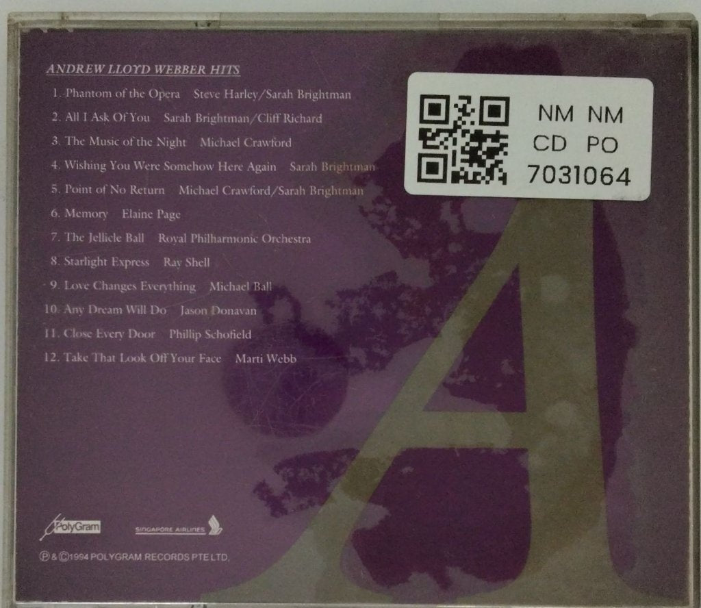 Andrew Lloyd Webber - Andrew Lloyd Webber Hits (CD)