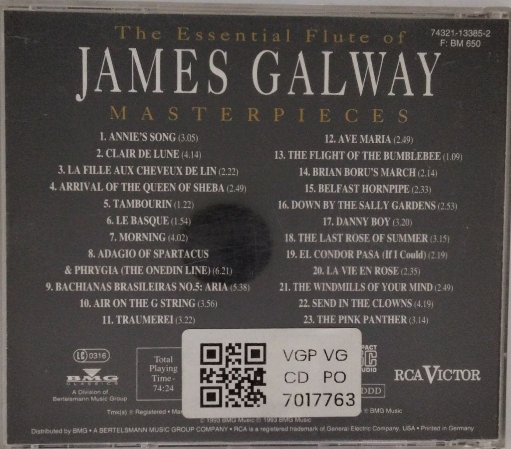 James Galway - The Essential Flute of James Galway - Masterpieces (CD)