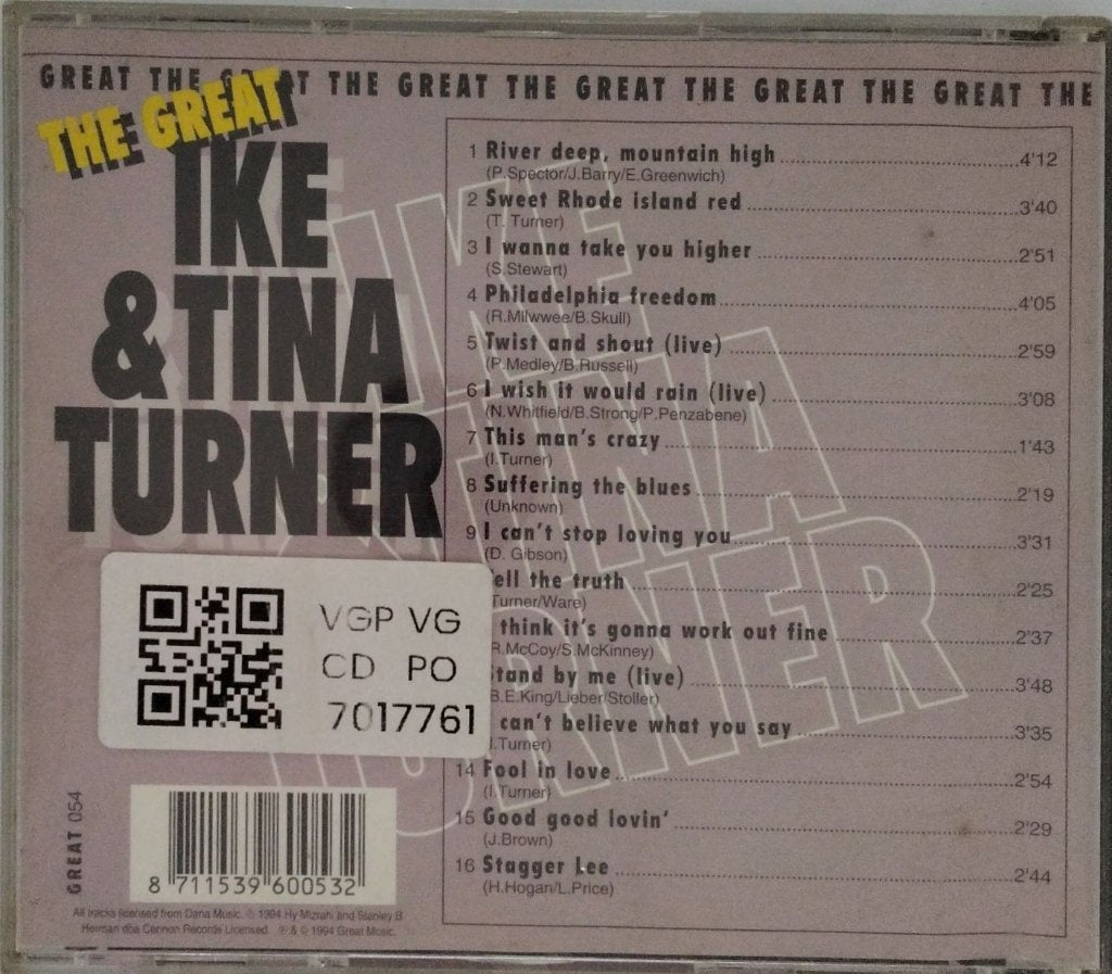 Ike & Tina Turner - The Great Ike & Tina Turner (CD)