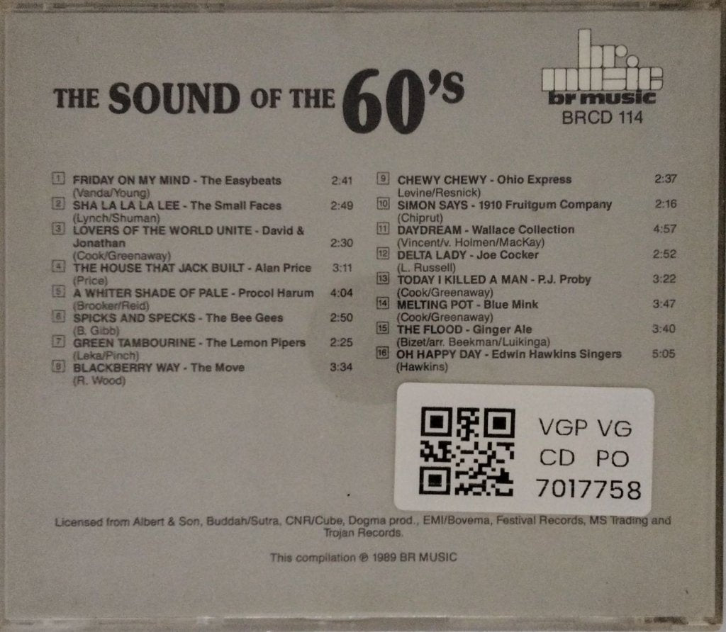 Various - The Sound of the 60's (CD)