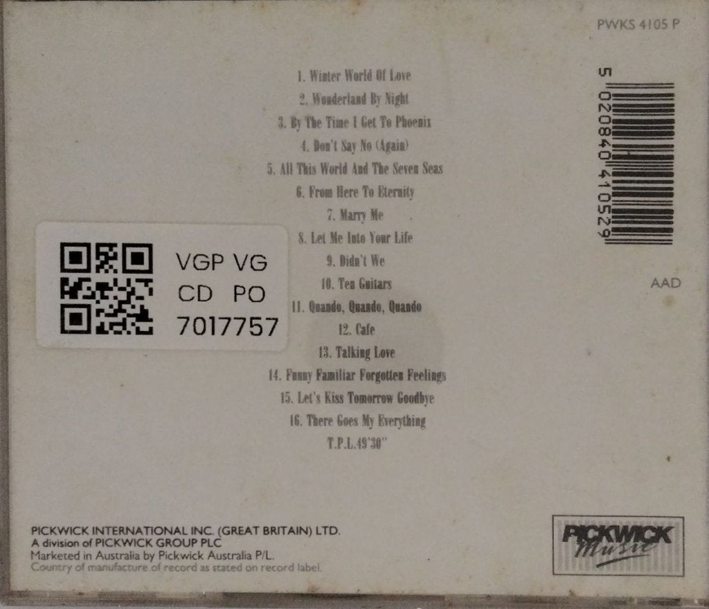 Engelbert Humperdinck - Let Me Into Your Life (CD)