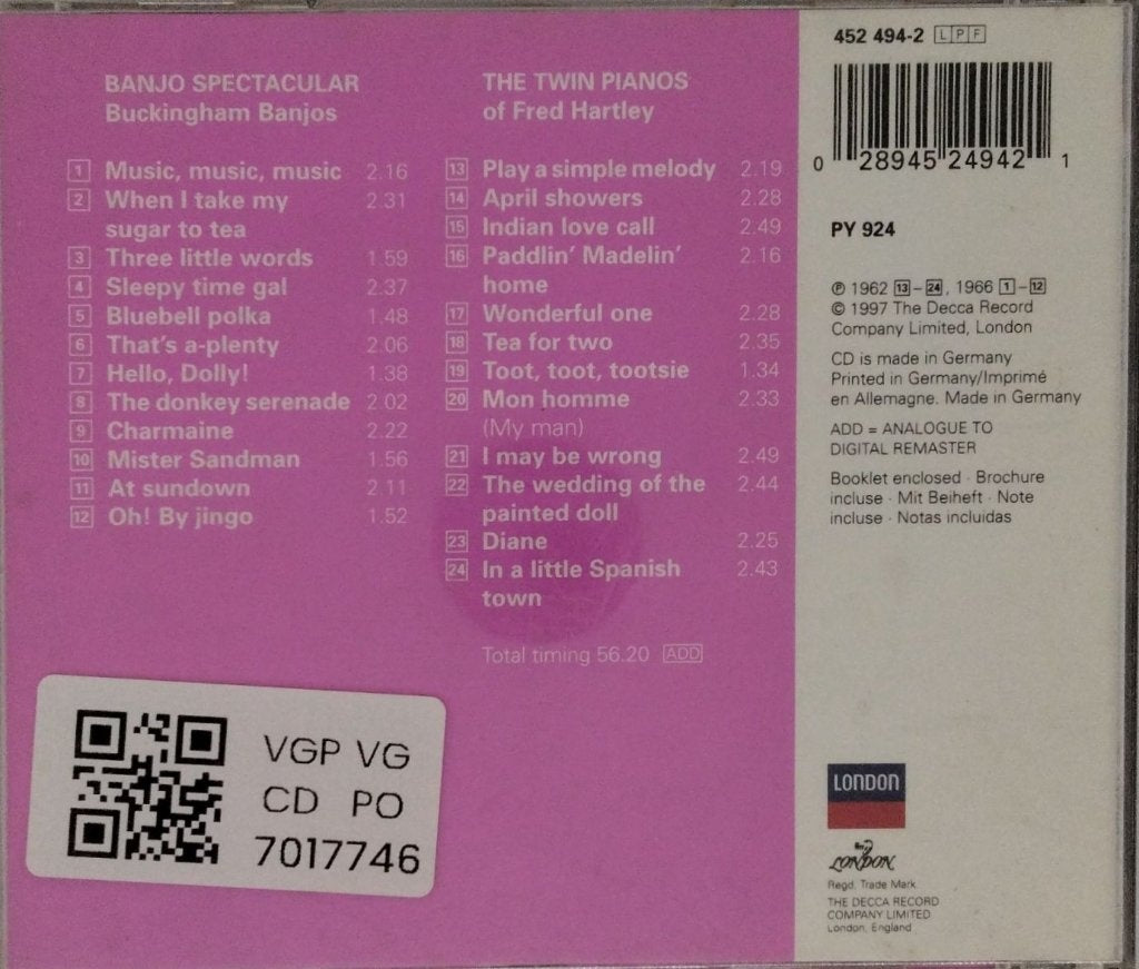 Buckingham Banjos - Banjo Spectacular (CD)