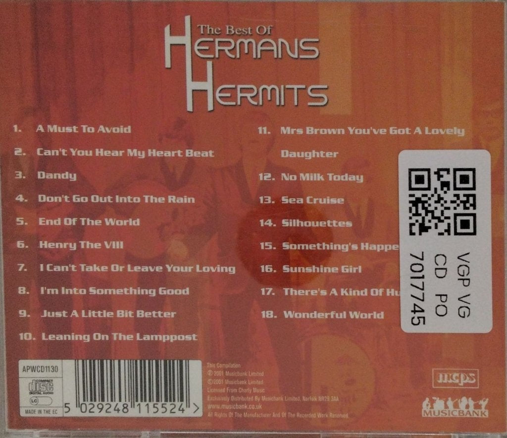 Herman's Hermits - The Best Of Herman's Hermits (CD)