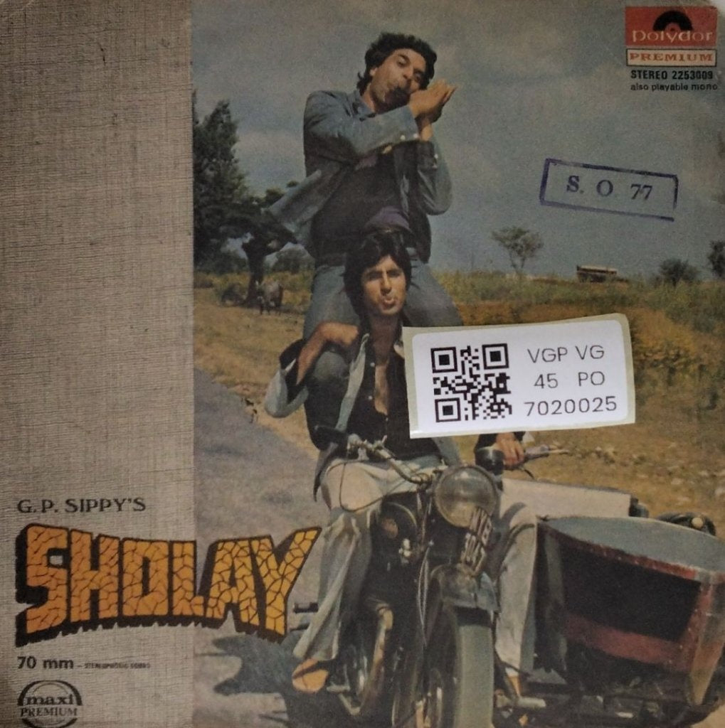 R.D. Burman - Sholay (45-RPM)