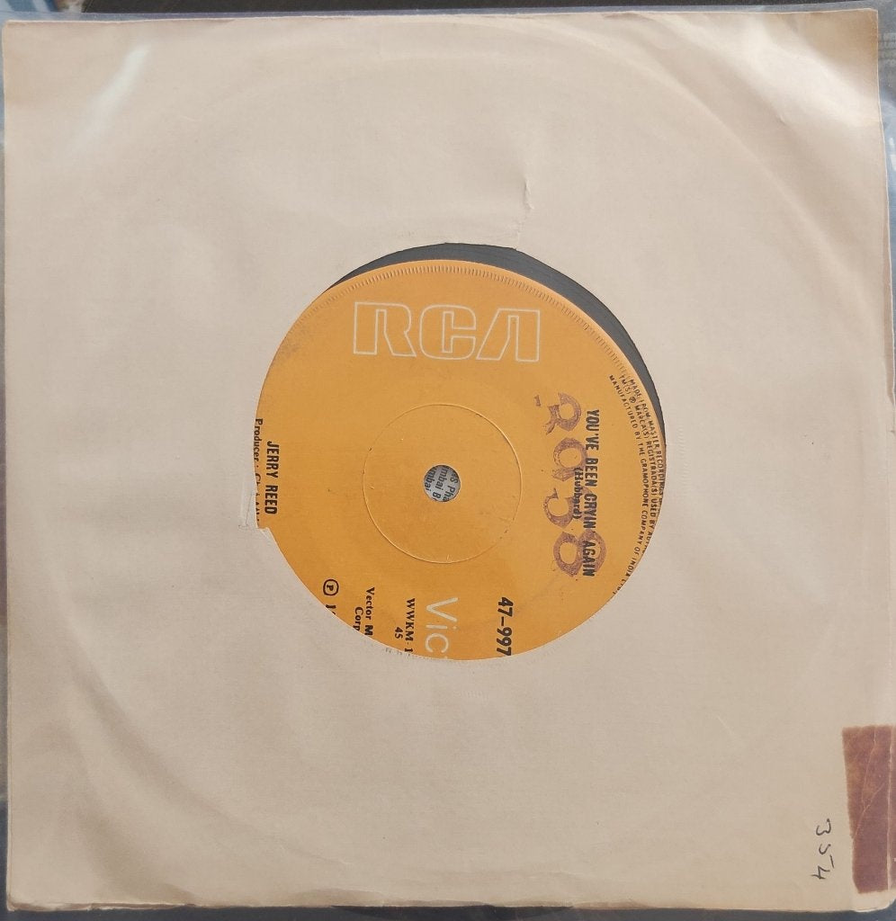 Jerry Reed - When You're Hot, You're Hot / You've Been Cryin' Again (45-RPM)