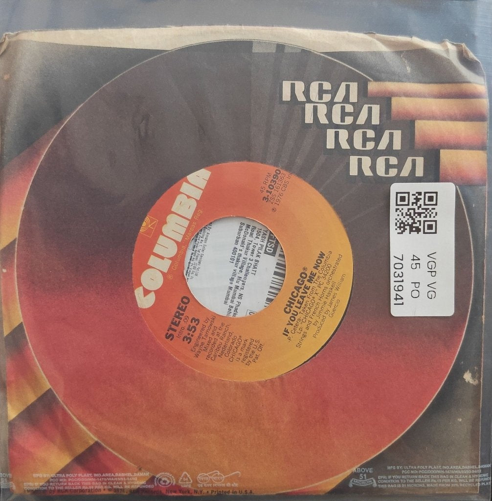 Chicago - Together Again (45-RPM)