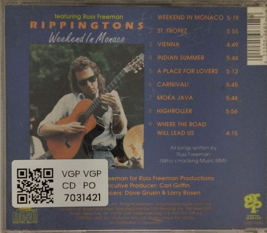 Rippingtons, Russ Freeman - Weekend in Monaco (CD)