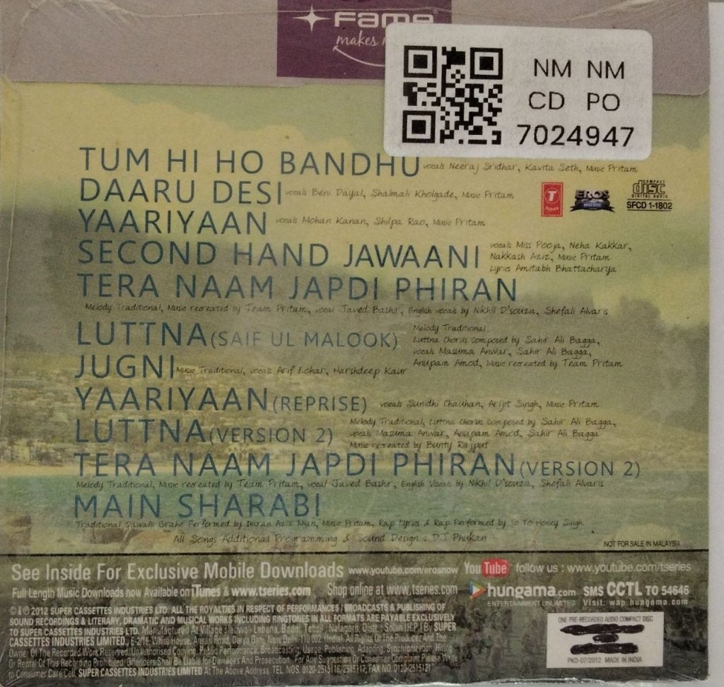 Pritam - Cocktail (CD)