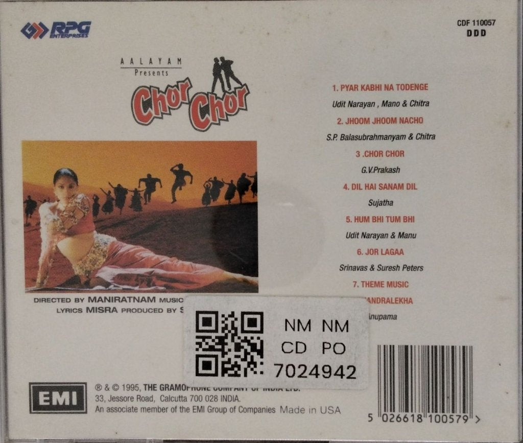 A.R. Rahman - Chor Chor (CD)