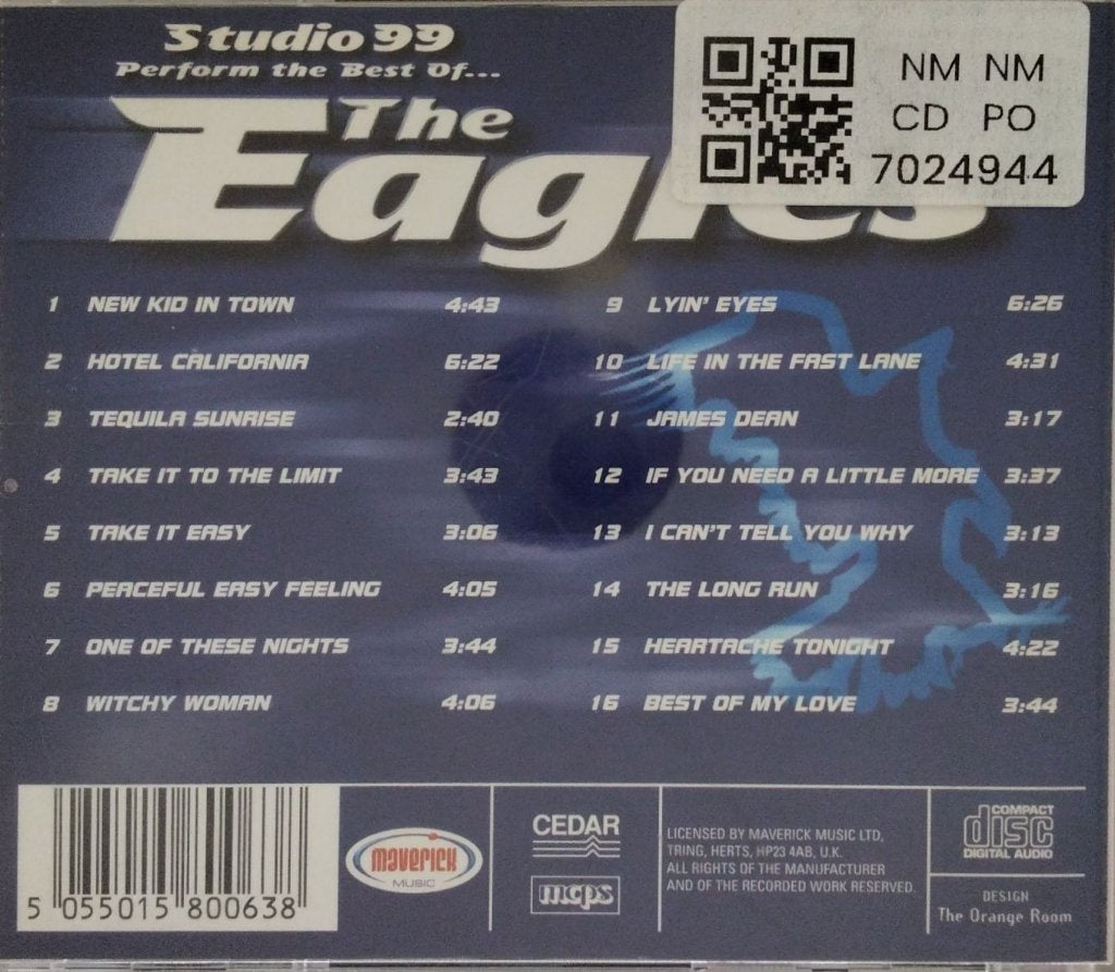 Studio 99 - Studio 99 Perform the Best Of... The Eagles (CD)