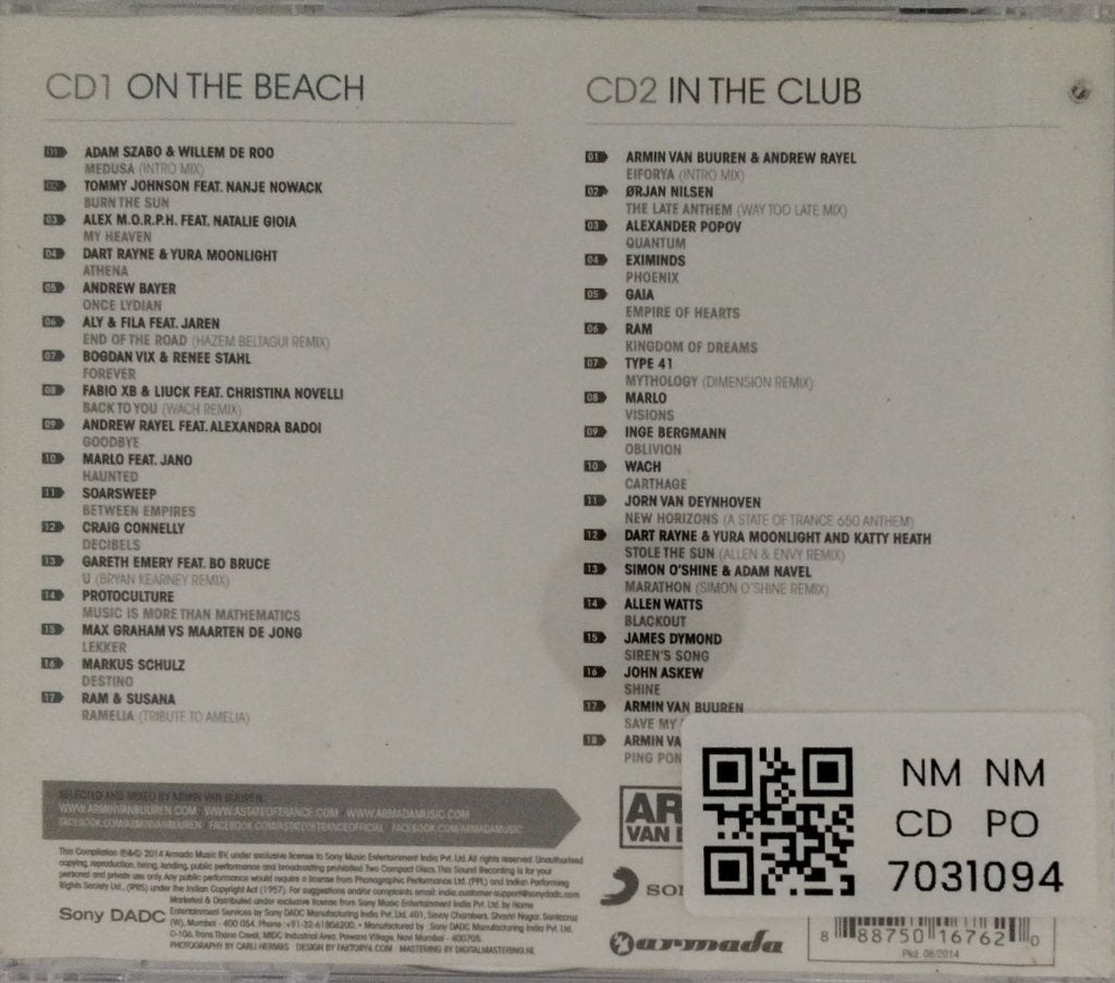 Armin van Buuren - A State of Trance 2014 (CD) (2)