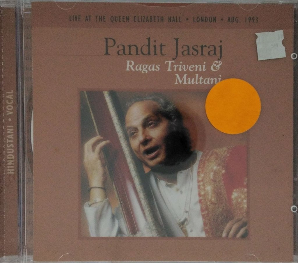 Pandit Jasraj - Ragas Triveni & Multani (CD)
