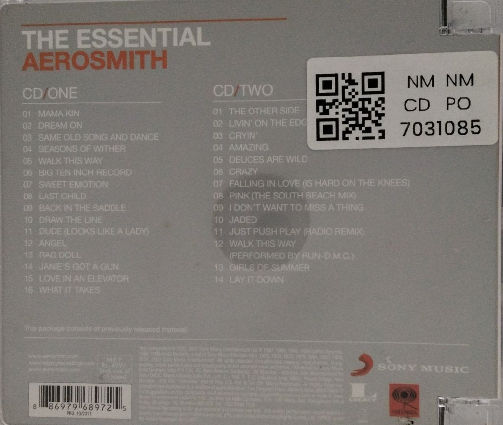 Aerosmith - The Essential Aerosmith (CD) (2)