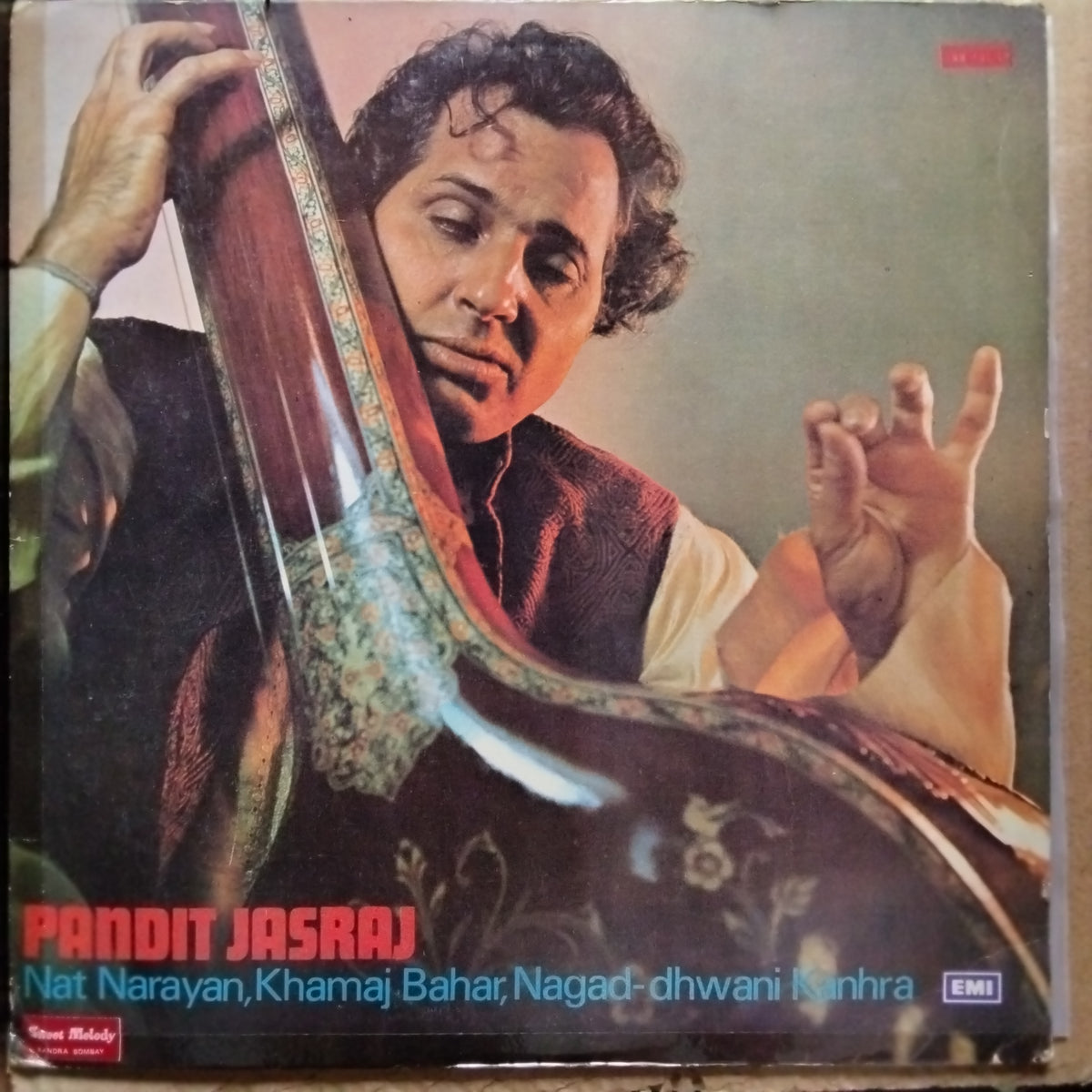 Pandit Jasraj  - Nat Narayan, Khamaj Bahar, Nagad-Dhwani Kanhra (Vinyl)