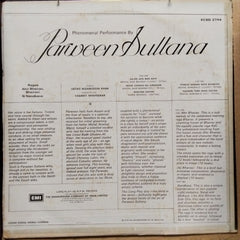 Parween Sultana - Phenomenal Performance By Parween Sultana (Vinyl)