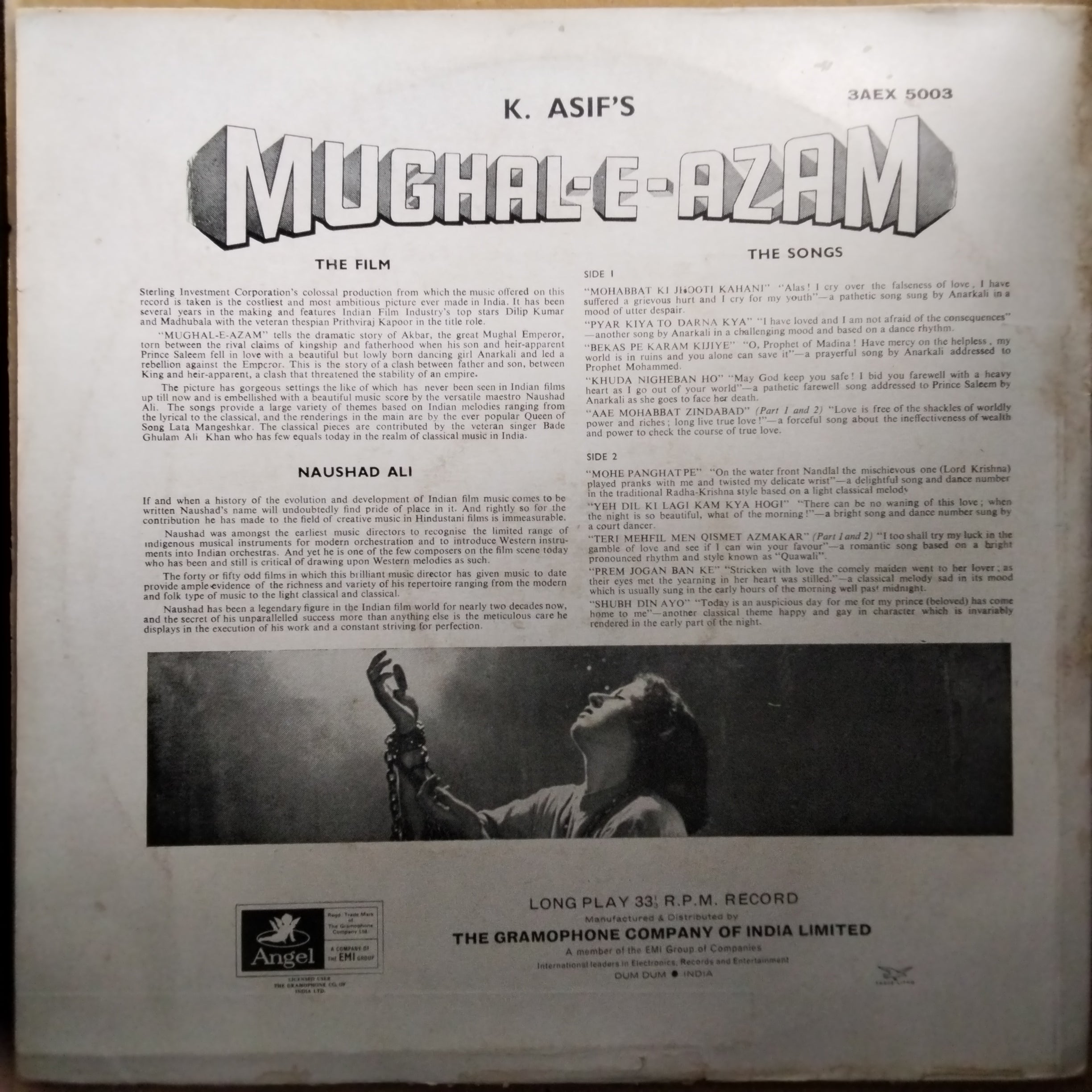 Naushad  - Mughal-E-Azam (Vinyl)