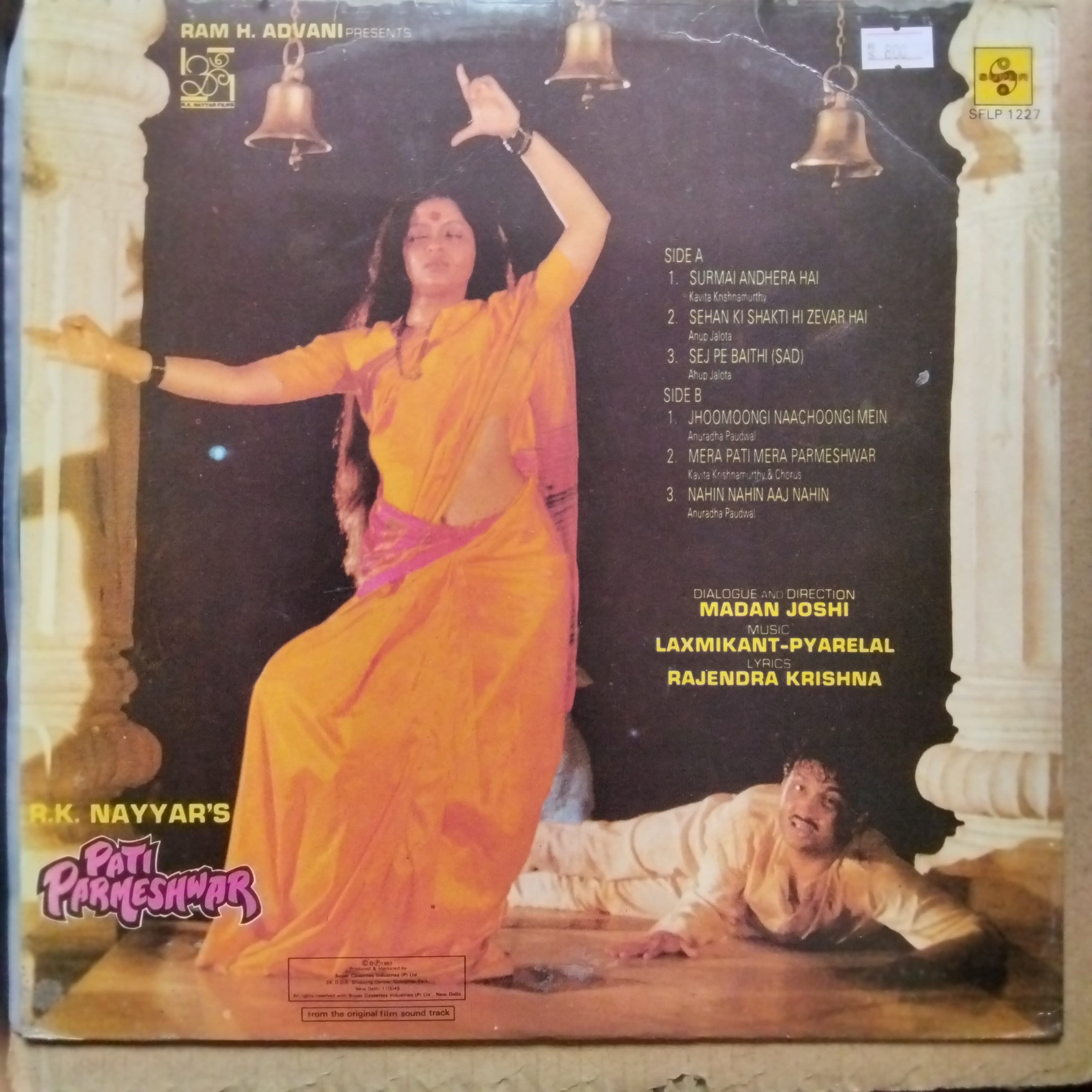 Laxmikant Pyarelal  - Pati Parmeshwar  (Vinyl)