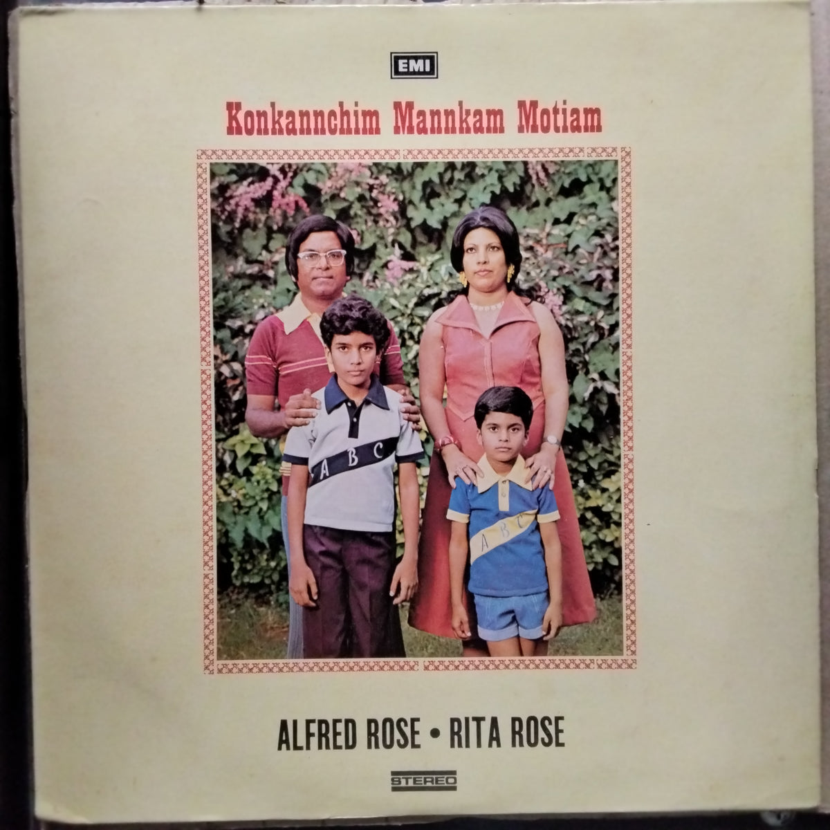 Alfred Rose · Rita Rose  - Konkannchim Mannkam Motiam (Vinyl)