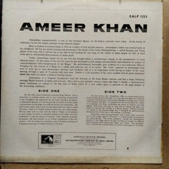 Ameer Khan*  - Raga Marwa / Darbari Kanada (Vinyl)